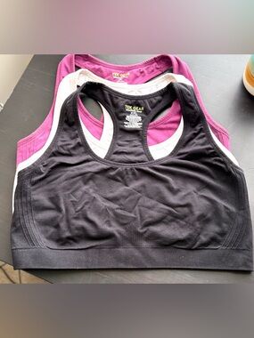 Tek Gear Seamless Racerback Low Impact Sports Bras